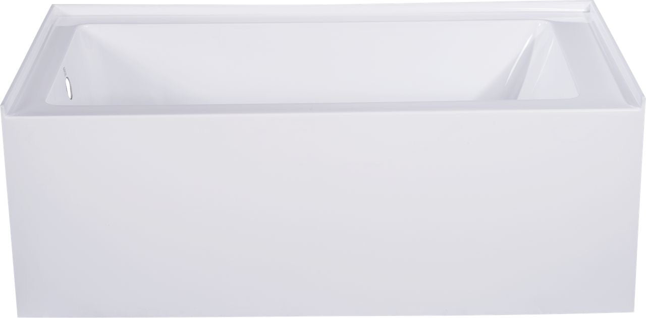Lauretta Alcove Bathtub - BRAN Left Drain