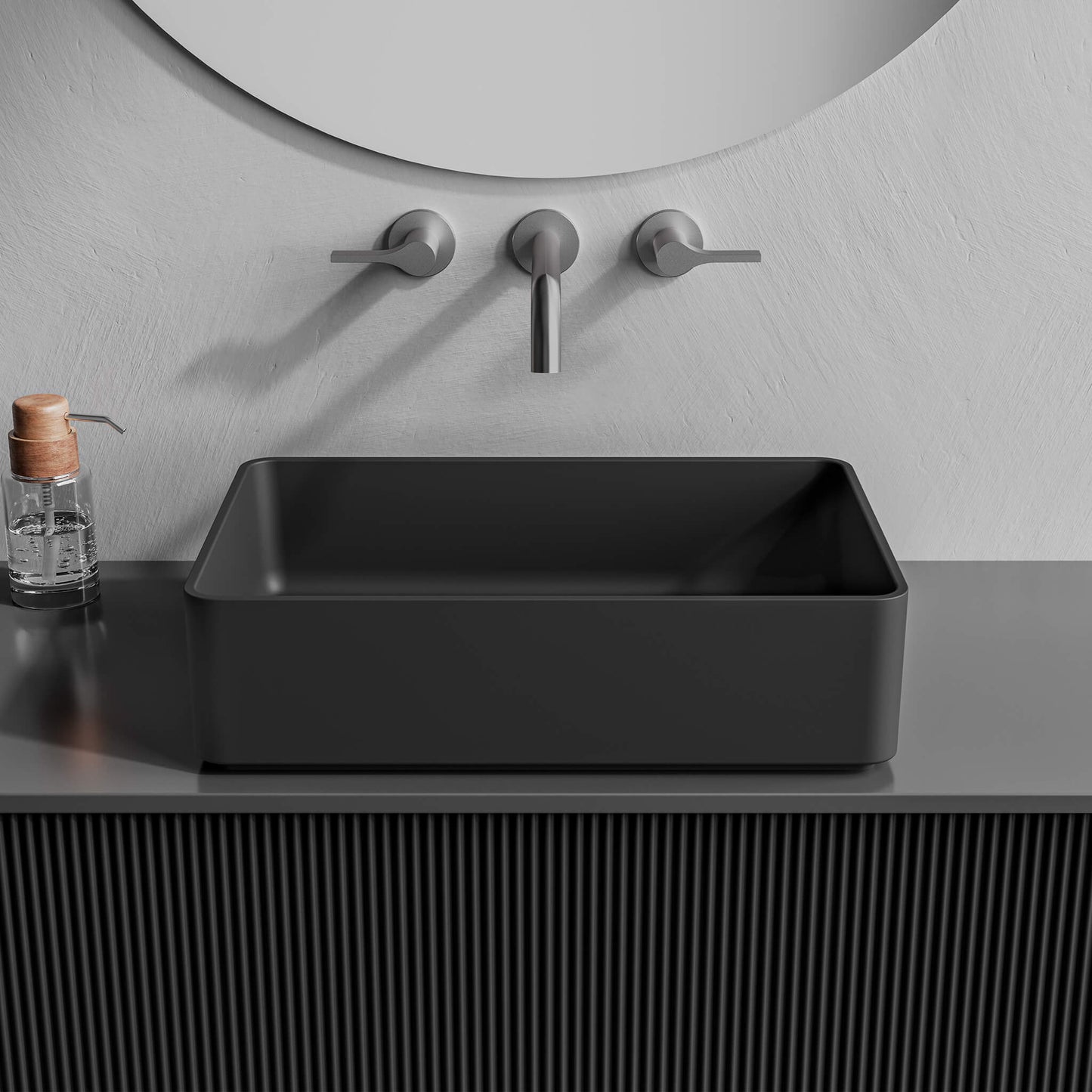 Castel Rectangular Countertop Basin 19"×12.5"