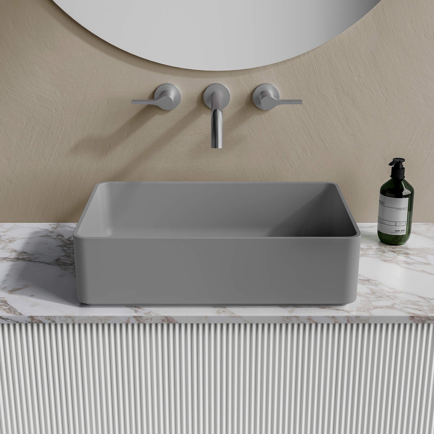 Castel Rectangular Countertop Basin 19"×12.5"