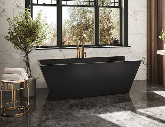 Calando Noir Grande Freestanding Bathtub