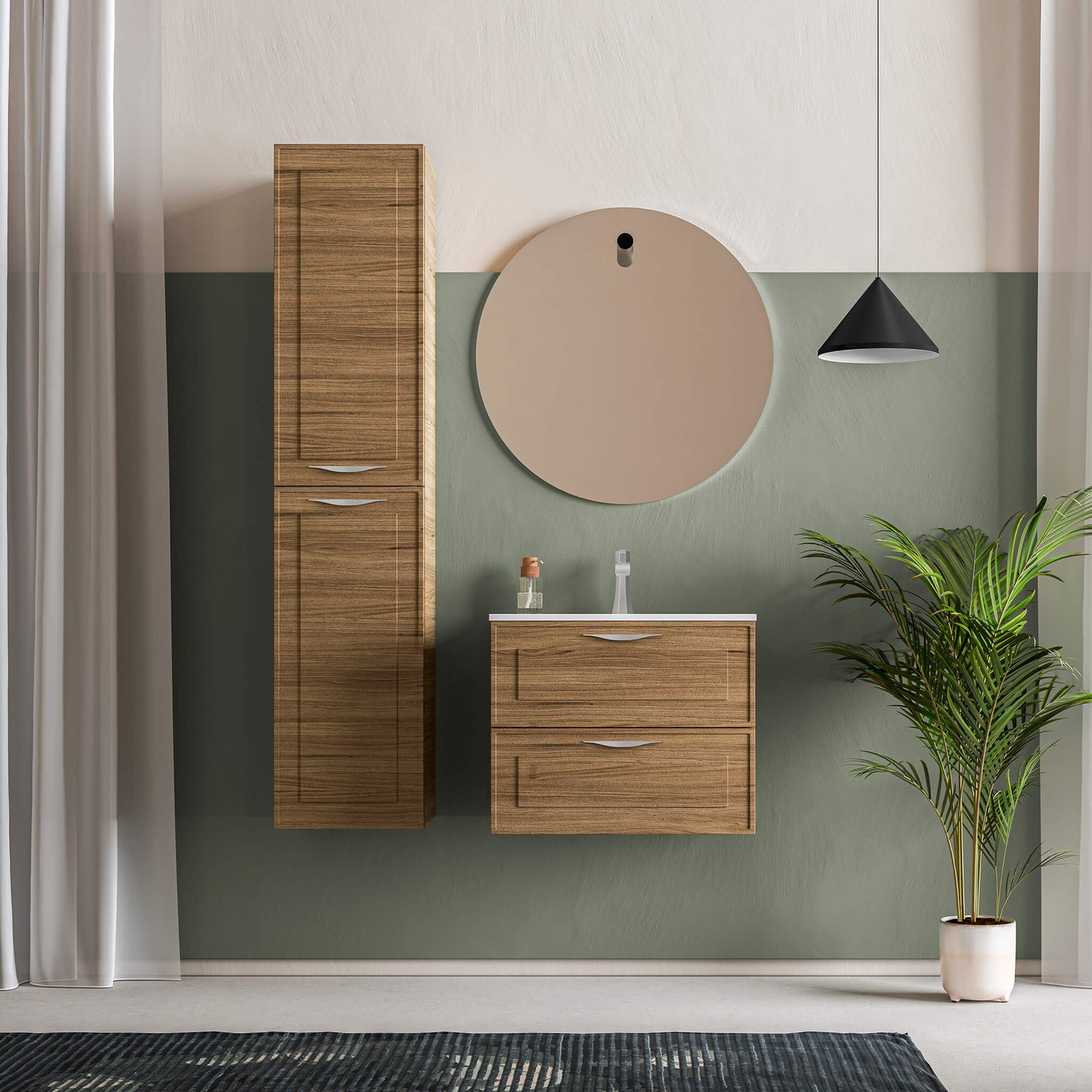 Deville Wallmount Vanity 24"