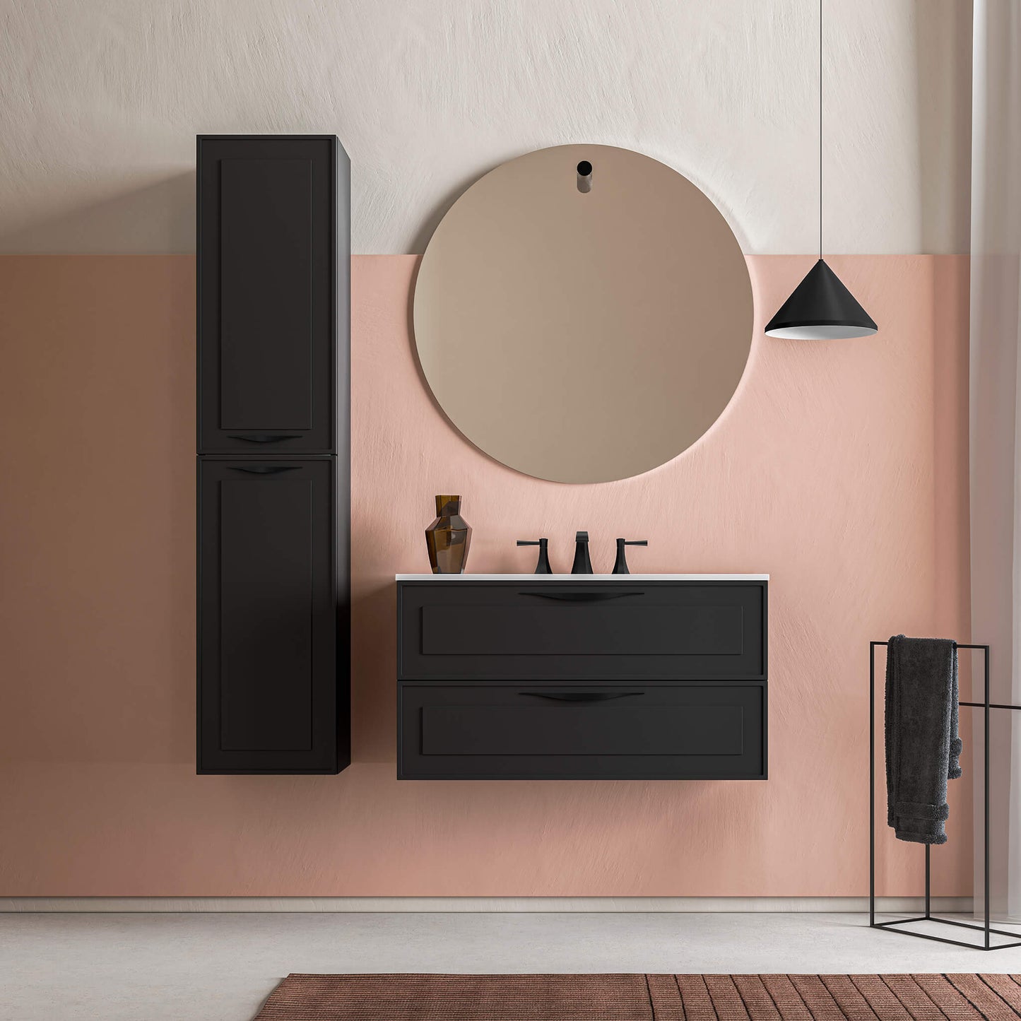 Deville Wallmount Vanity 36"