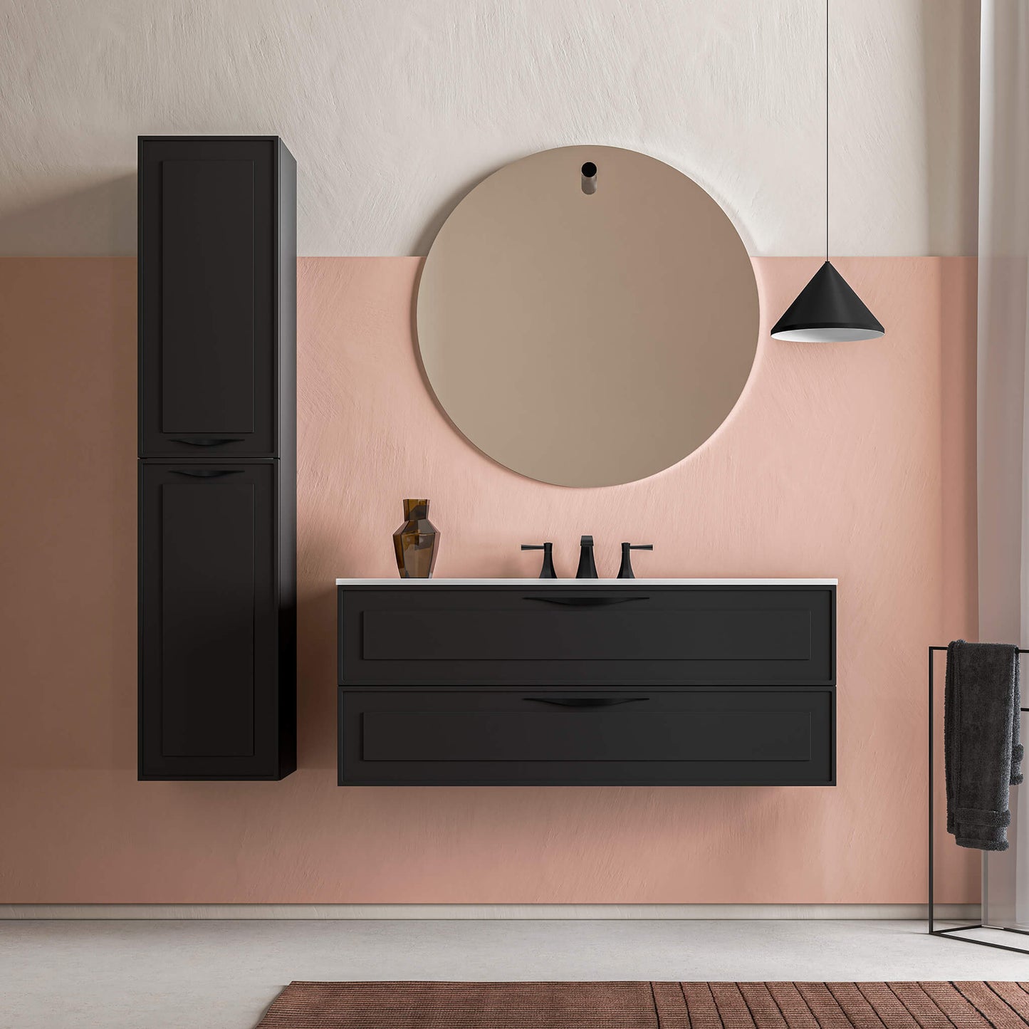 Deville Wallmount Vanity 48"