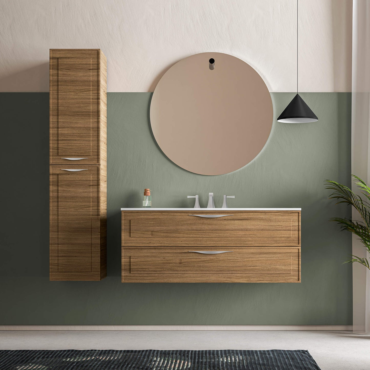 Deville Wallmount Vanity 48"