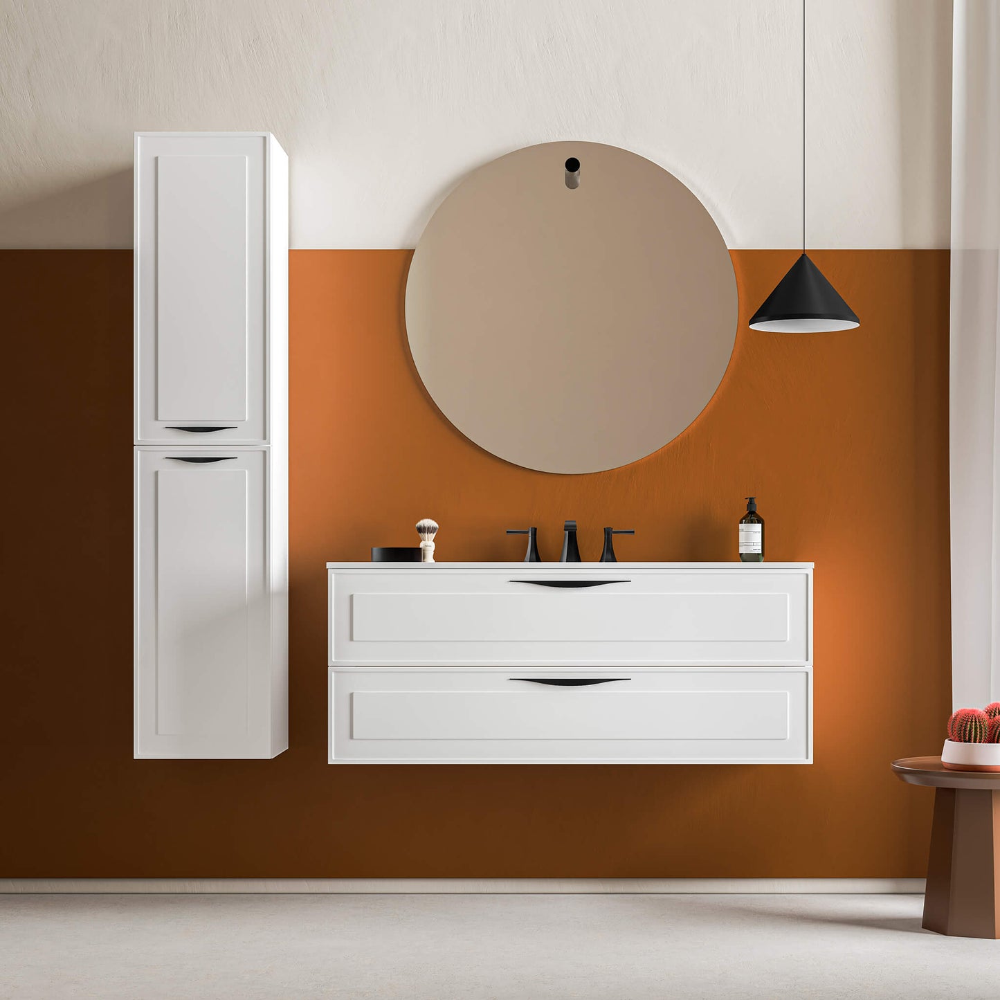 Deville Wallmount Vanity 48"