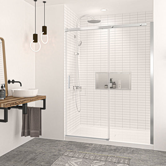 Vague Shower Door Alcove 60" x 74"