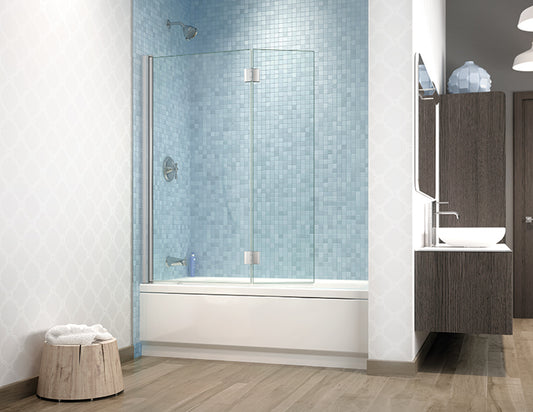 Siena Duo Tub Door 44 3/4" to 45 1/4" x 58"