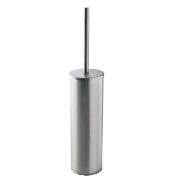 Wall mounted toilet brush holder