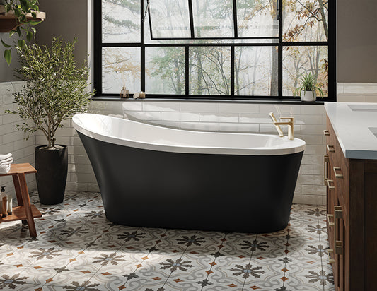 Mezzo Grande Freestanding Bathtub – White