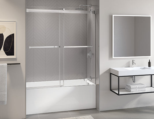 Gemini Plus Tub Door 60" x 66"