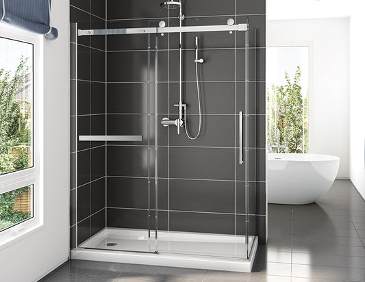 Novara Plus Shower Door with Return 48" x 36" x 79"