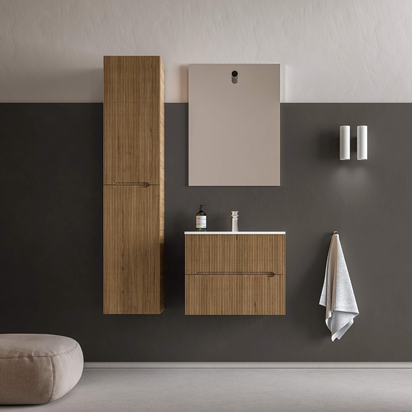 Runway Wallmount Vanity 24"