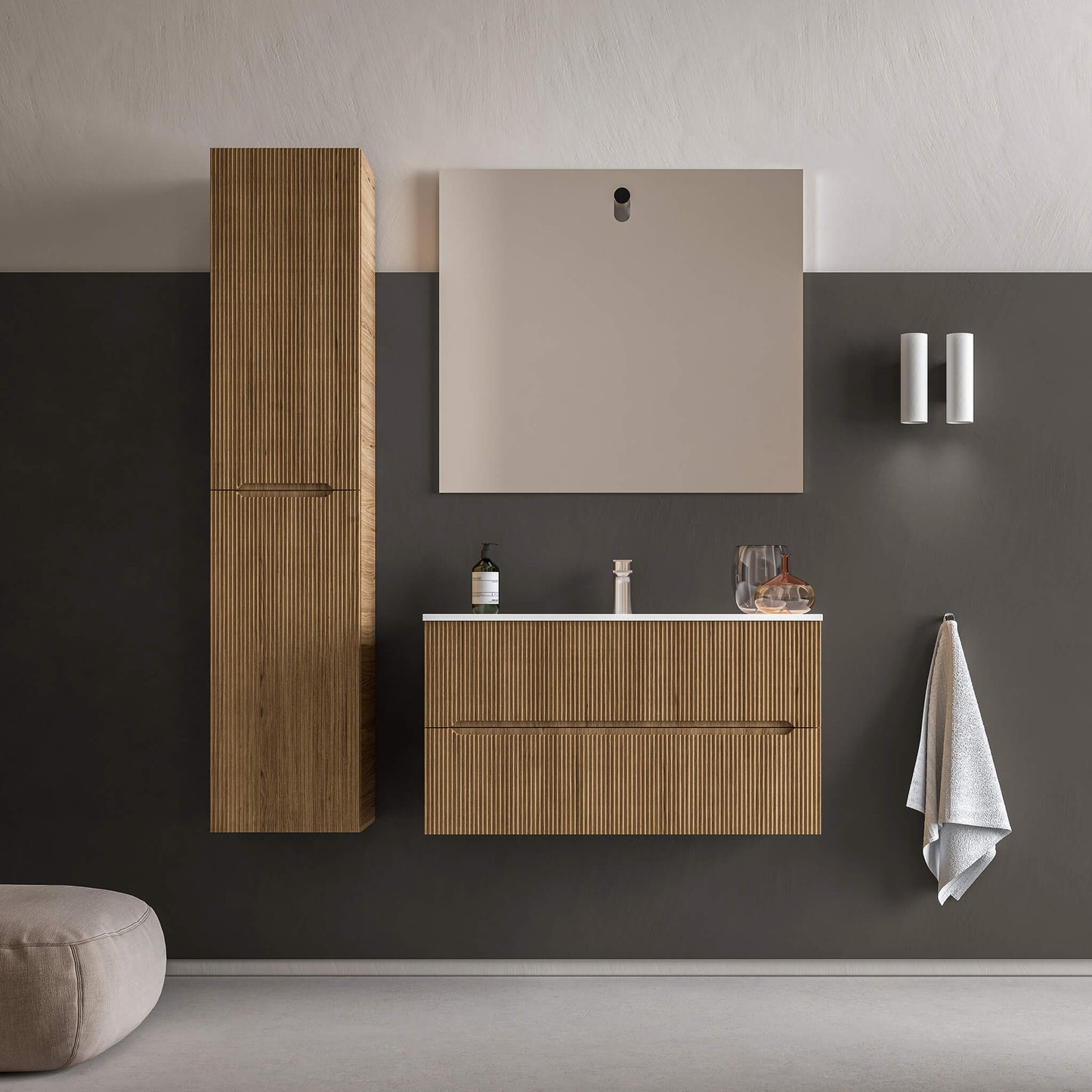 Runway Wallmount Vanity 36"