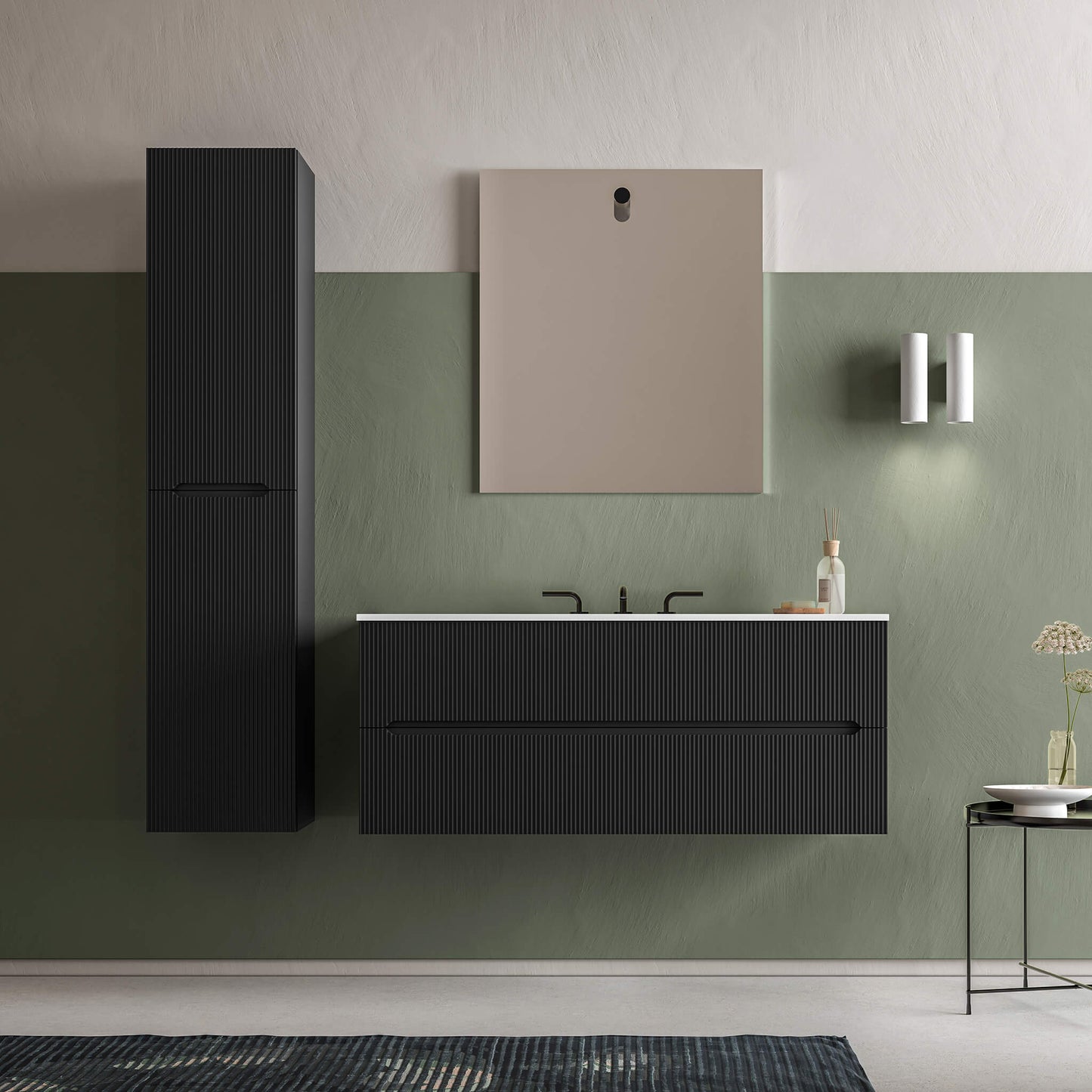 Runway Wallmount Vanity 48"