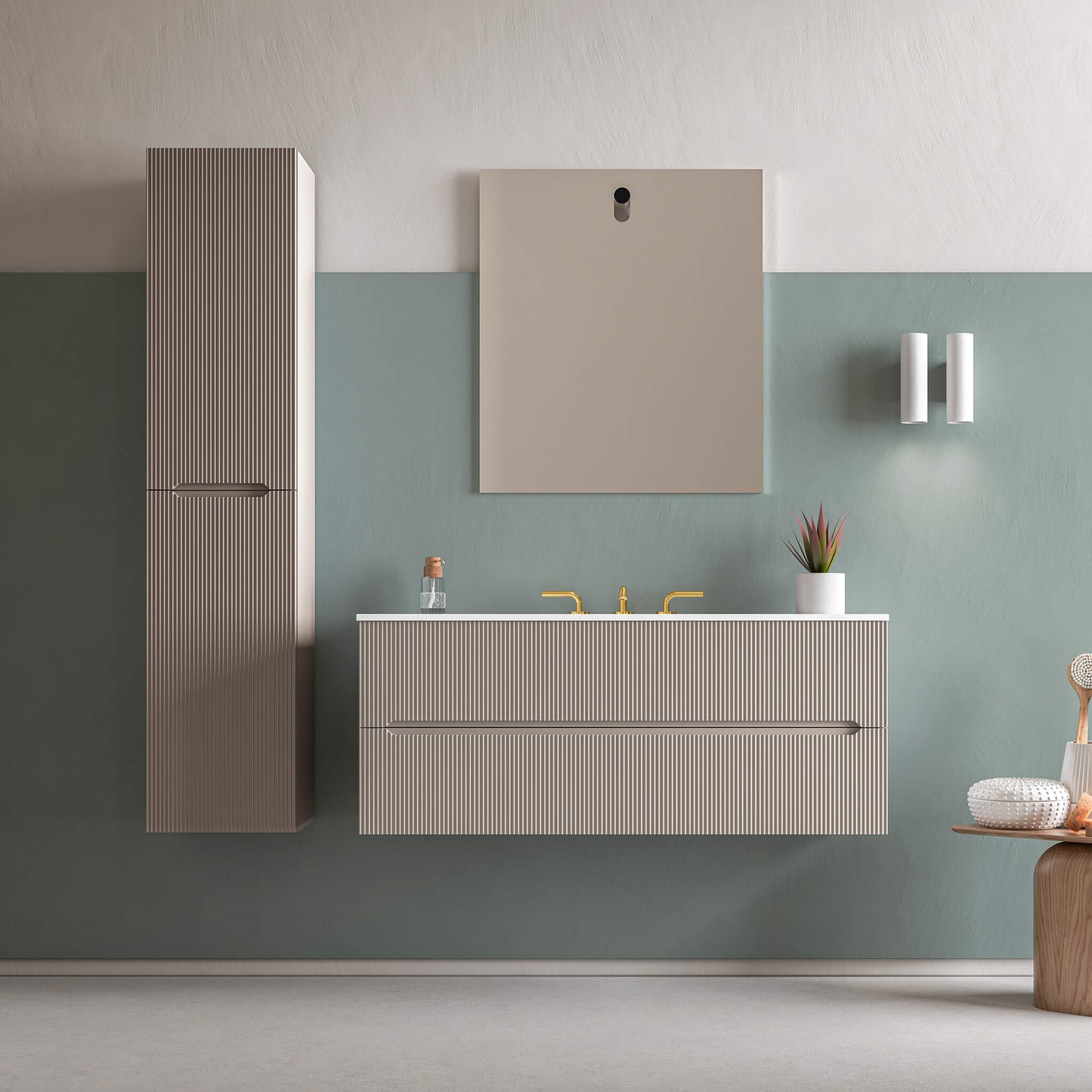 Runway Wallmount Vanity 48"