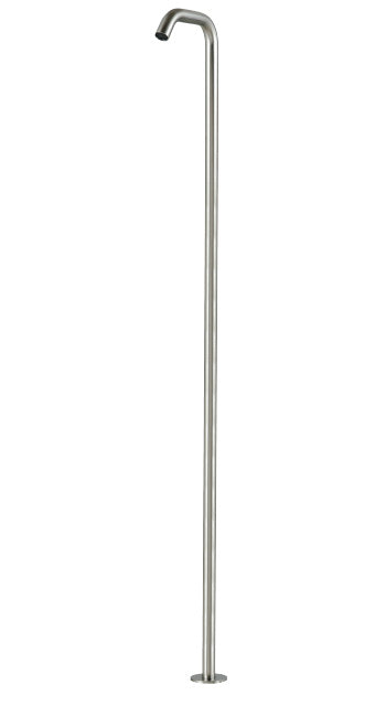 Floor mounted spout – Inox (IS)