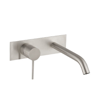 Concealed washbasin mixer