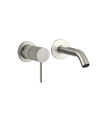 Concealed washbasin mixer