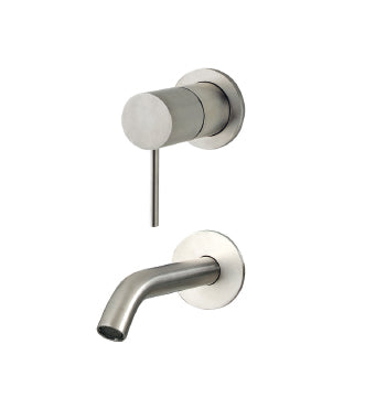 Concealed washbasin mixer