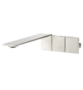 Concealed washbasin mixer – Inox (IS)