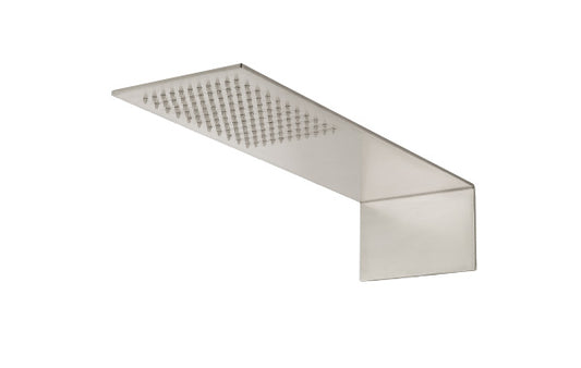 Shelf with hook and waterway – Inox (IS)