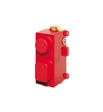Concealed thermostatic with