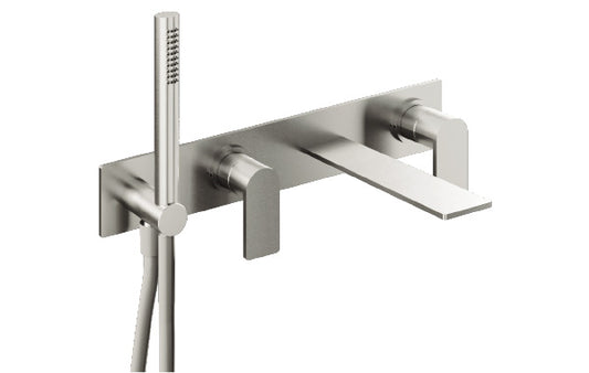 Concealed bath mixer