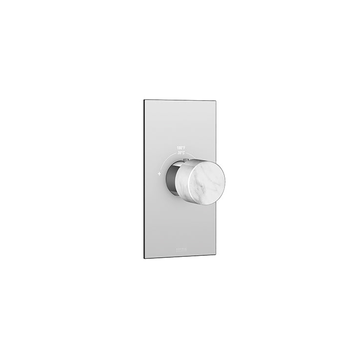Aquabrass Marmo Trim Set - Wh -T12000 Valve