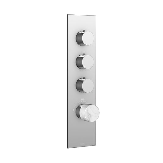 Aquabrass Marmo Trim Set - Wh -T12003 Valve