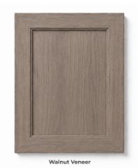 Oak Veneer Bathroom Vanity 24" with Countertop
