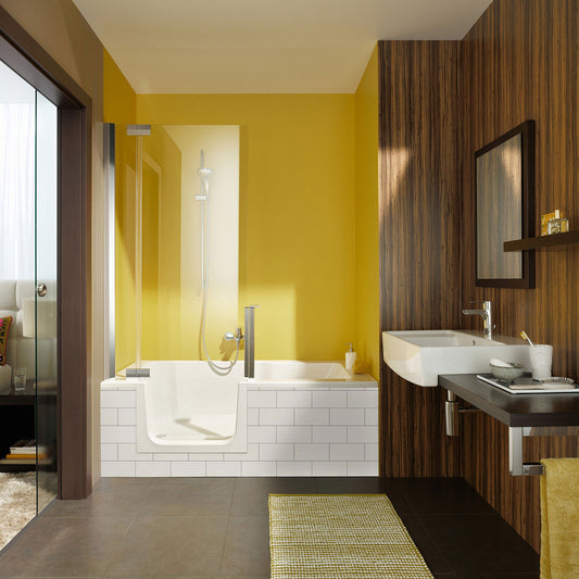 Duett Alcove Bathtub with Right Door 60"