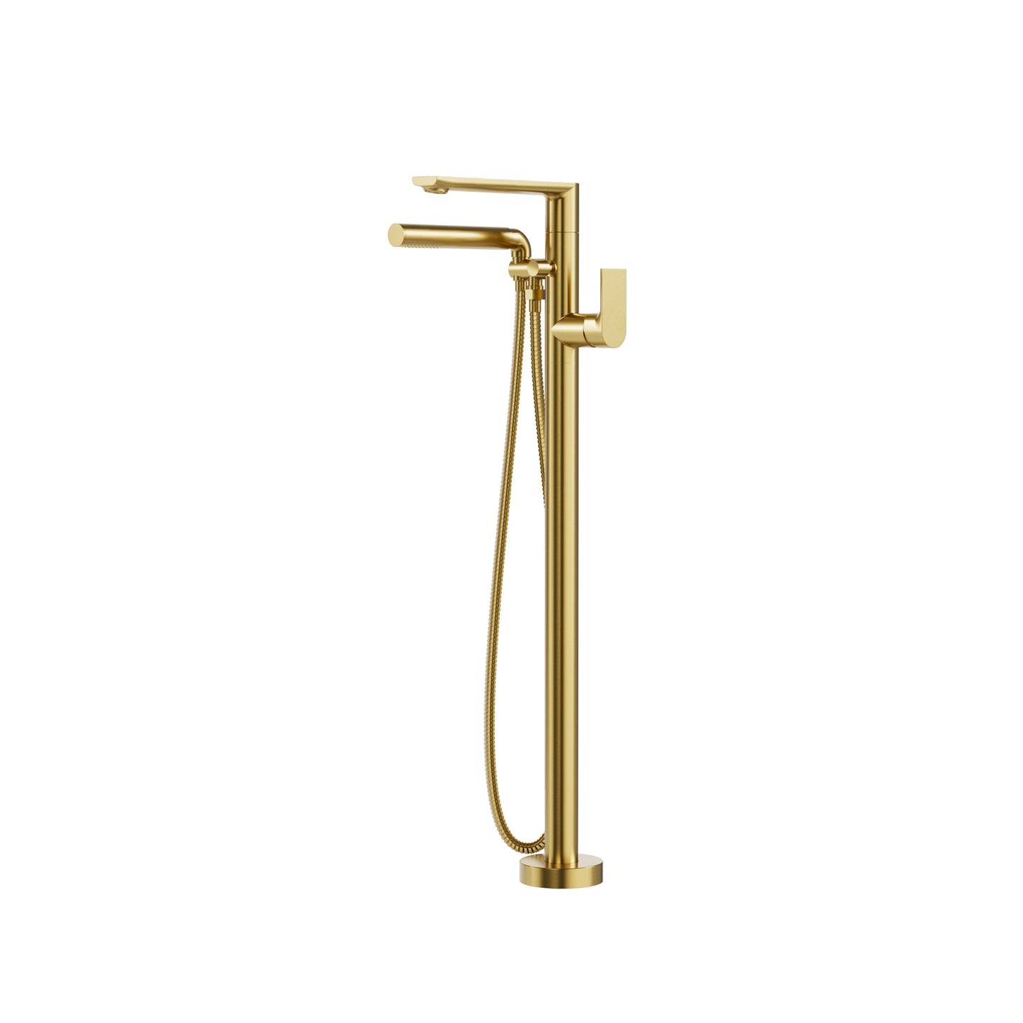 TMR Plus Floormount Tub Filler with Handshower – Sunset PVD