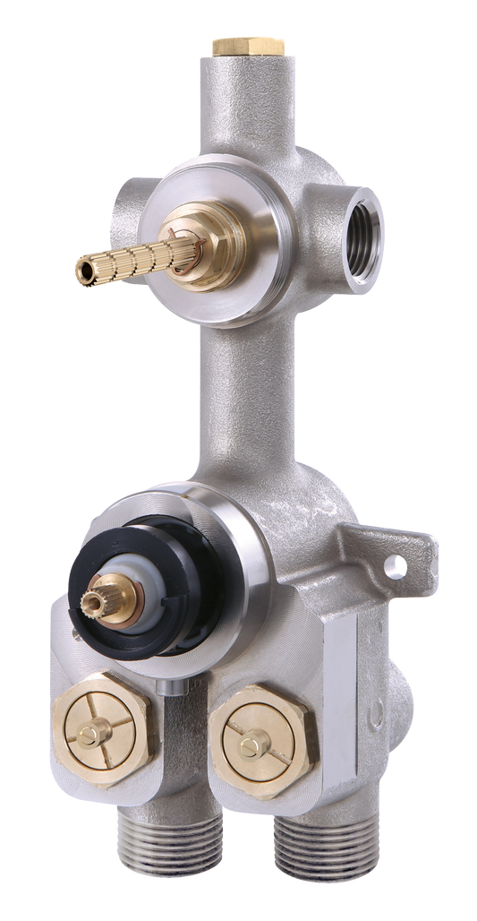 Aquabrass T-12001 Turbo Thermo Valve With 1 S-O Valve