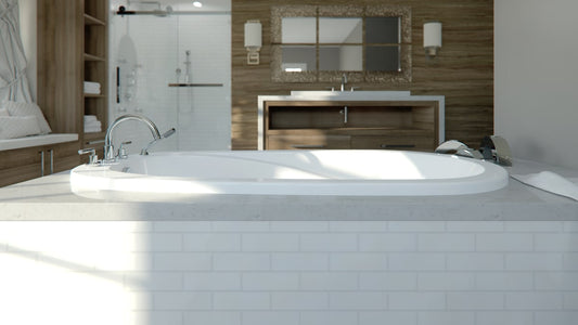 Vapora 6636 Drop-In End Drain Bathtub – Whirlpool/Mass-Air/Activ-Air