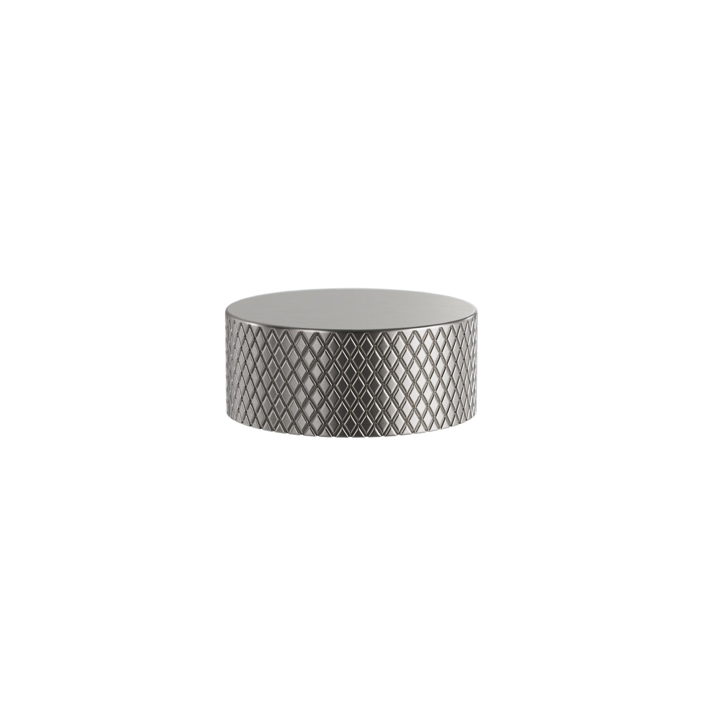 Umix Knurled Round Diverter Handle Base (XPKDH) – Brushed Nickel PVD