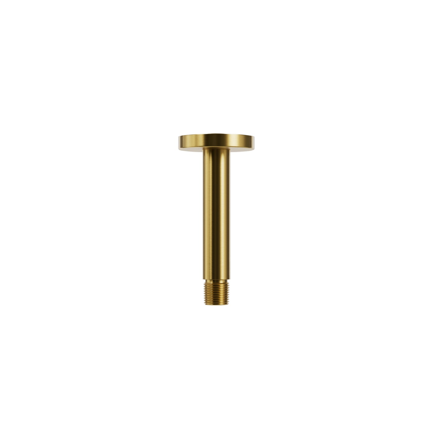 4" Ceiling Shower Arm with Round Flange – Sunset PVD