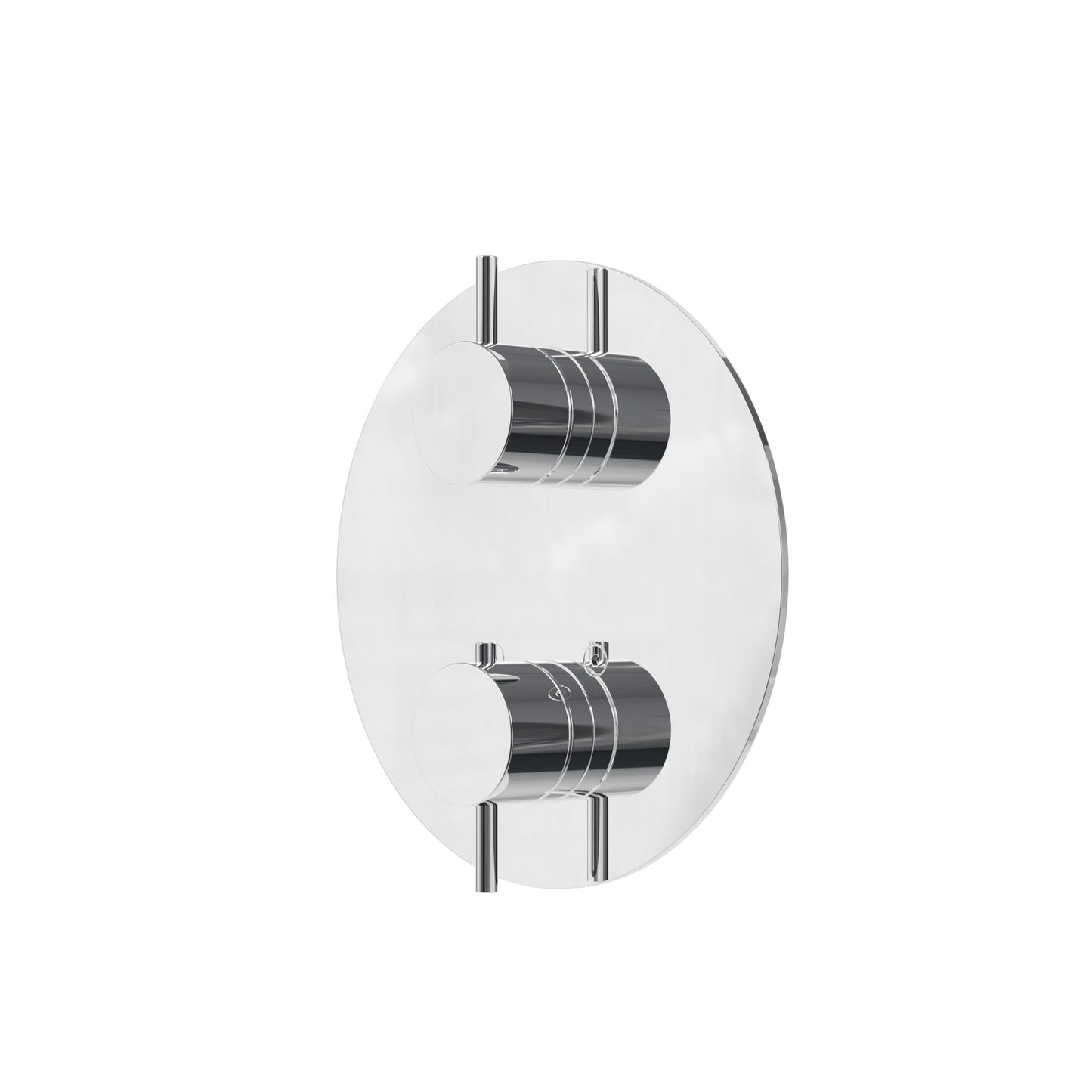 Round Shower Trim – 3-way Non-shared – Polished Chrome