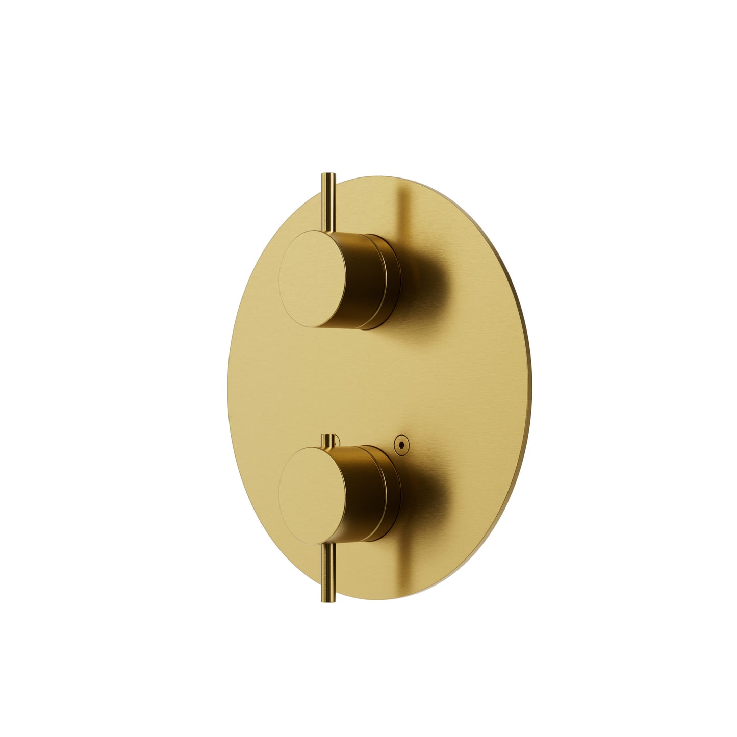 Round Shower Trim – 3-way Non-shared – Sunset PVD