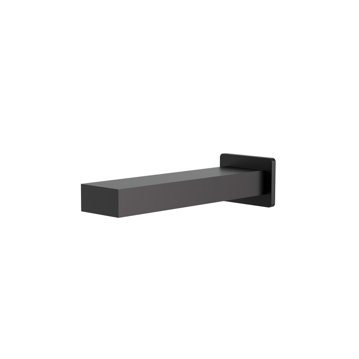 Square Tub Spout (Non-Diverter) – Electro Black
