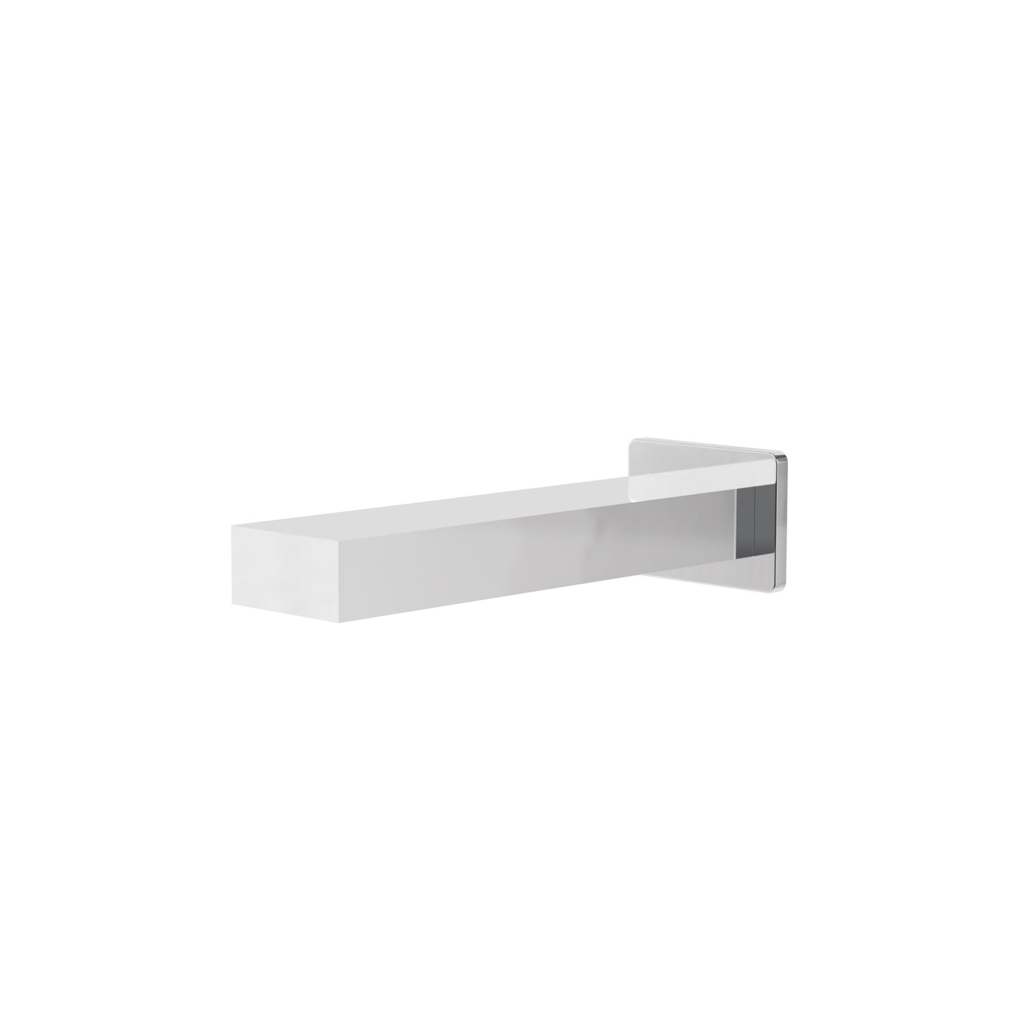 Square Tub Spout (Non-Diverter) – Polished Chrome