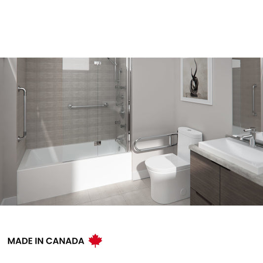 Astica 3060 IFS ADA Alcove Right Drain Bathtub – Soaker
