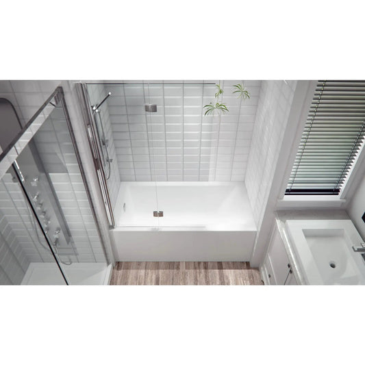 Flory de Colt 7760 IFS Alcove Left Drain Bathtub – Soaker