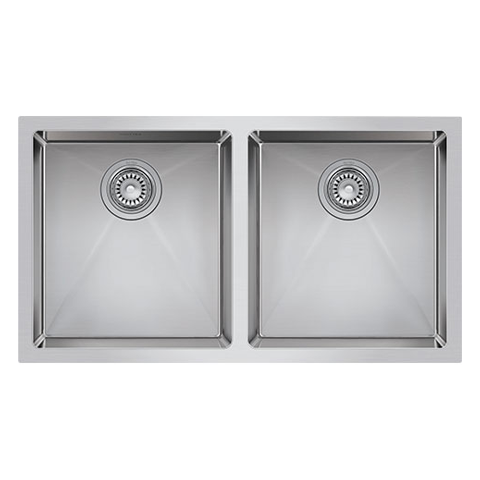 Iseo Double Bowl Sink 31-1/4" x 17-1/2" x 9" 20G R15 SS304