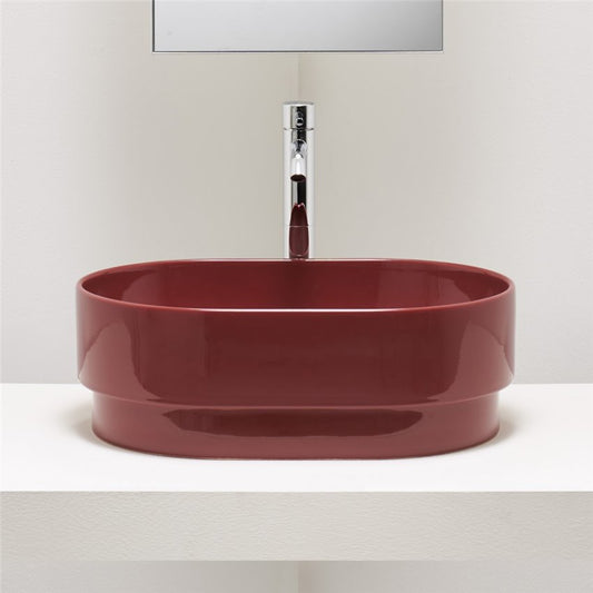 POMO Wall-Hung/Countertop Basin 22 1/16" x 18 1/2" x 7 1/2" – Right Hole