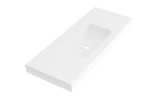Fontana Wall-Mount Sink 19" x 47" – 1 Hole