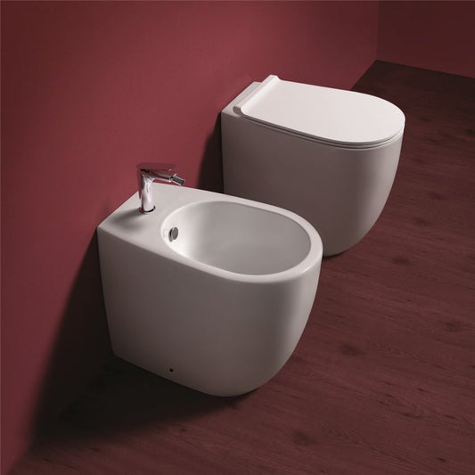Vignoni Floormount Bidet Comfort Height