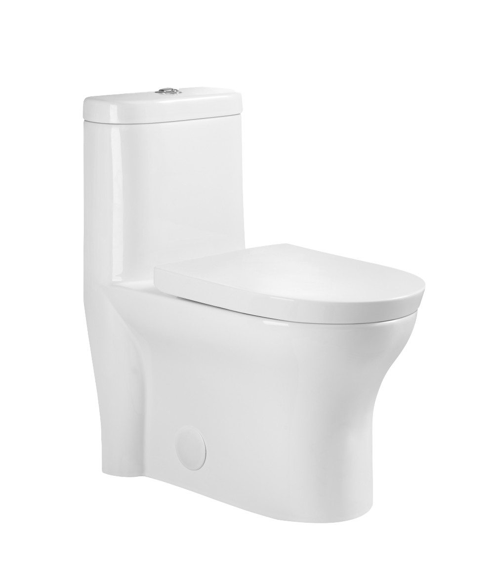 Saint-Laurent Dual Flush Elongated Toilet