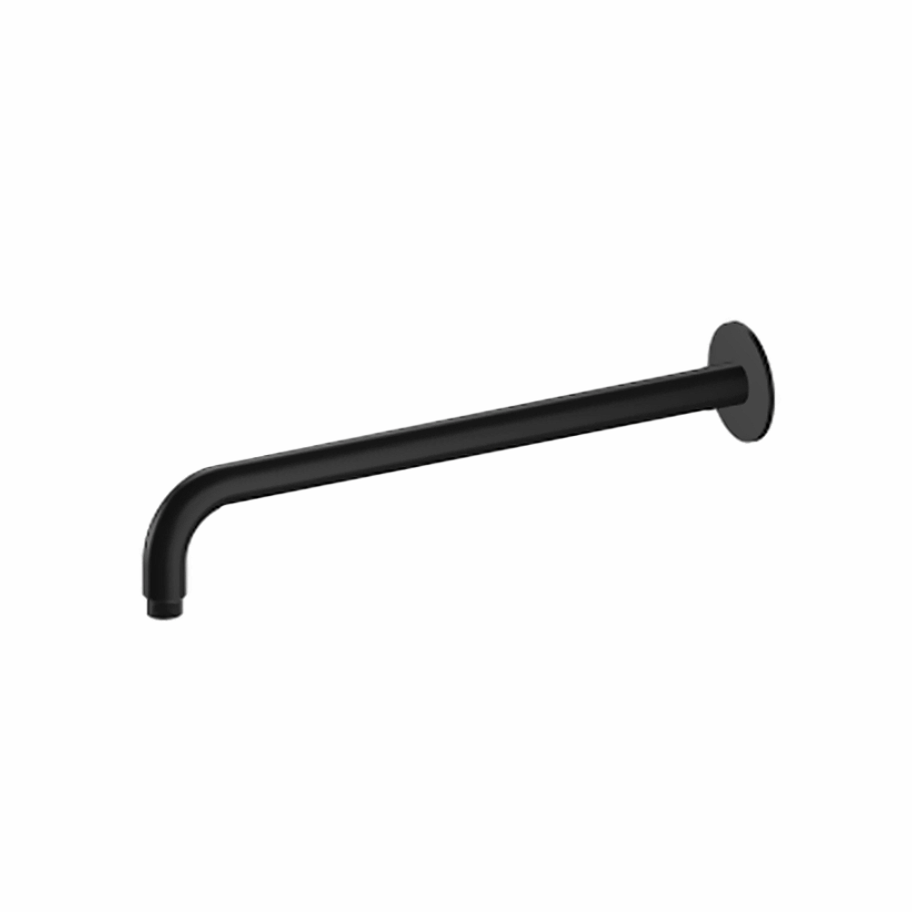 Lauretta 16" Round Shower Arm - BLACK LABEL