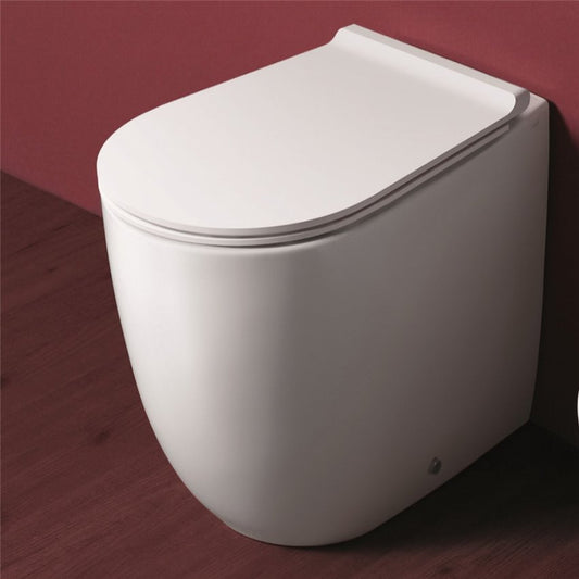 Vignoni Floormount Toilet Comfort Height (Seat Included)